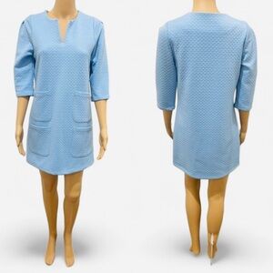 Jasmine Chen vintage mini blue dress S